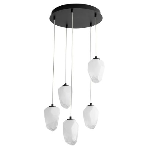 Black LED Pendant from the Vivo Collection