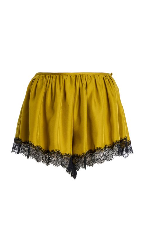 Georgina Silk Mini Shorts - Moda Operandi