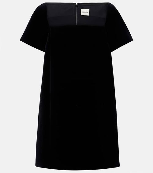 Benji velvet minidress