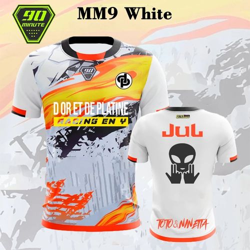 Jersey 90 Minute Men's Street Wear 3d Printed Quick Drying Breathable T-shirt Children's 3d Round Neck Short Sleeve Top