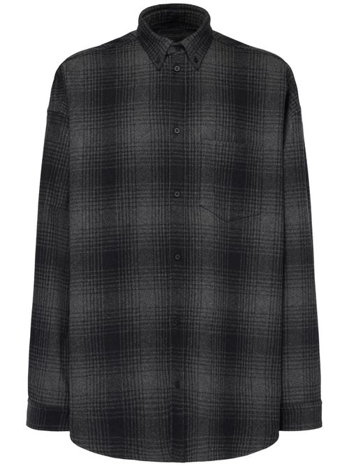 Oversize Checked Shirt