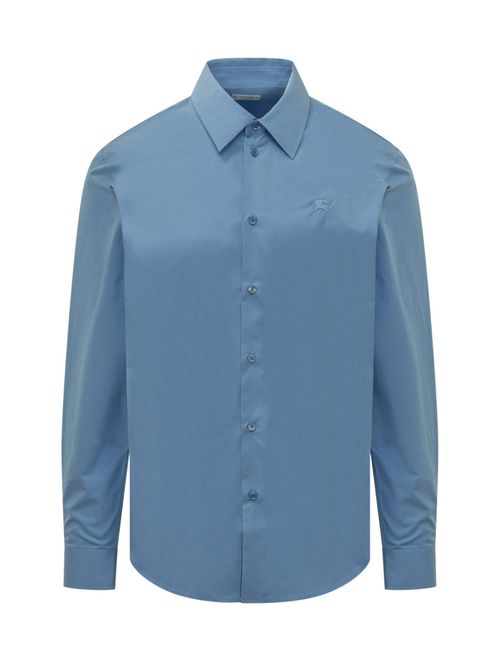 Blue Regular Solid Shirt