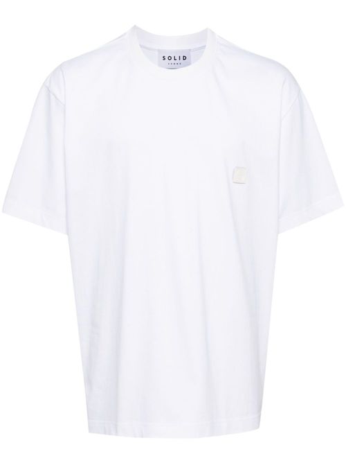 Quantum print T-shirt - White