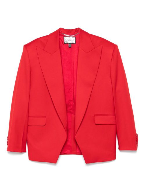 Single-breasted blazer - Red