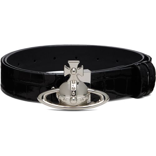 Black Orb Buckle Belt