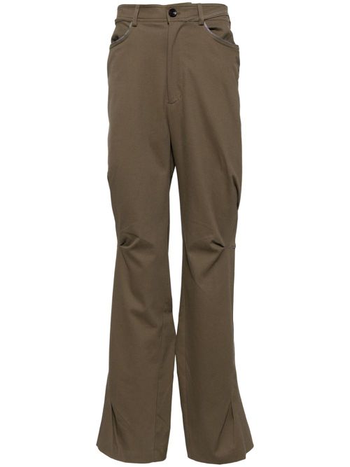 Ohne K-dart trousers - Green
