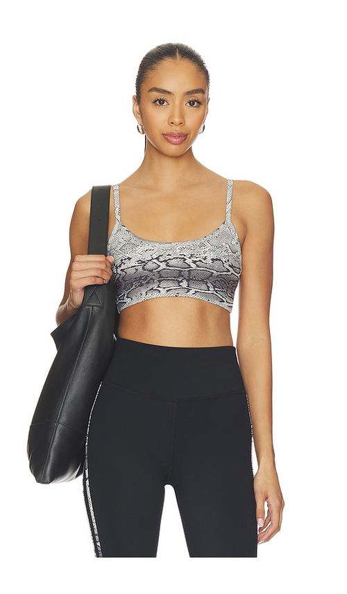 STRUT-THIS The Cher Sports Bra in Grey. - S also in XS, M