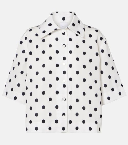 Polka-dot blouse