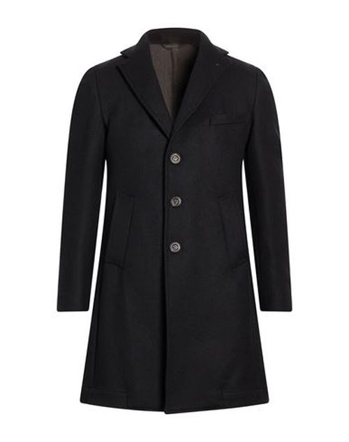 Man Coat Midnight blue Size 38 Wool, Polyester, Cashmere, Pashmina