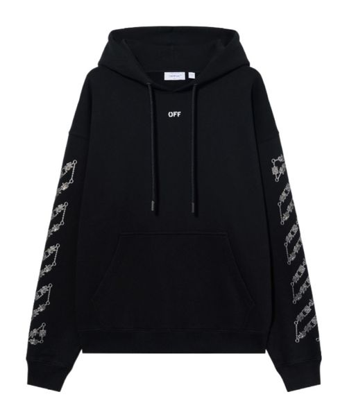 Chain Arrow Diagonal Skate Hoodie