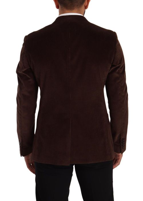Brown Corduroy Blazer — Brown