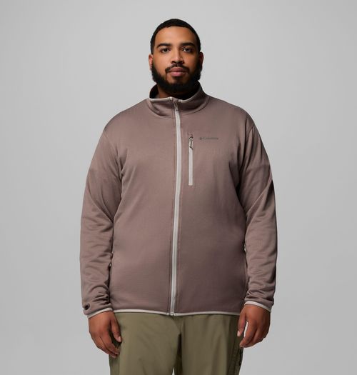 Men's Essential Hike  Grid Fleece Full Zip Jacket - Big-