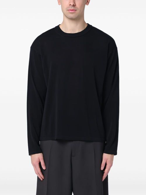 Roberto Collina cotton jumper - Black