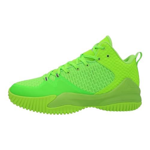 PEAK High Top Mens Basketball Shoes Streetball Master Breathable Non Slip Outdoor Sneakers Cushioning Workout Shoes for Fitness