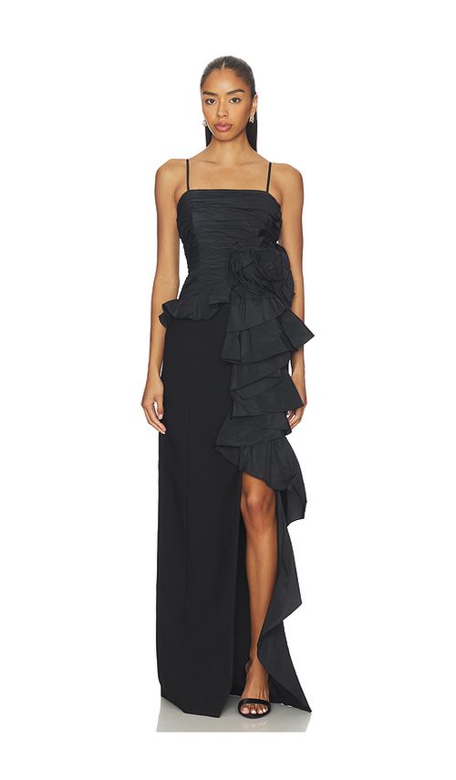 Cinq a Sept Liora Gown in Black. 0. Also , 10, 2, 4