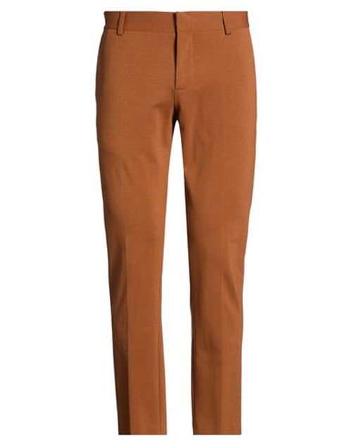 Man Pants Brown Size 34 Cotton, Polyamide, Elastane