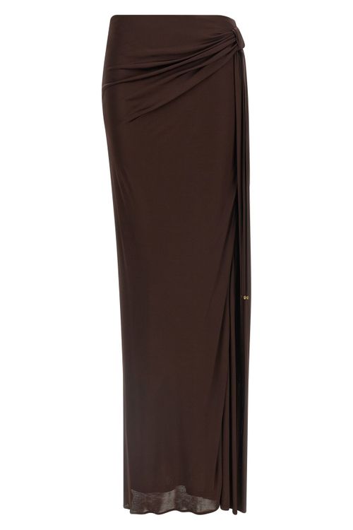 Shiny Viscose Skirt