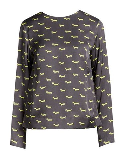 Caring Woman Top Grey Size 2 Viscose