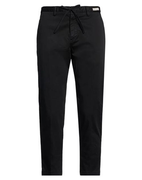 Man Pants Black Size 33 Cotton, Elastane