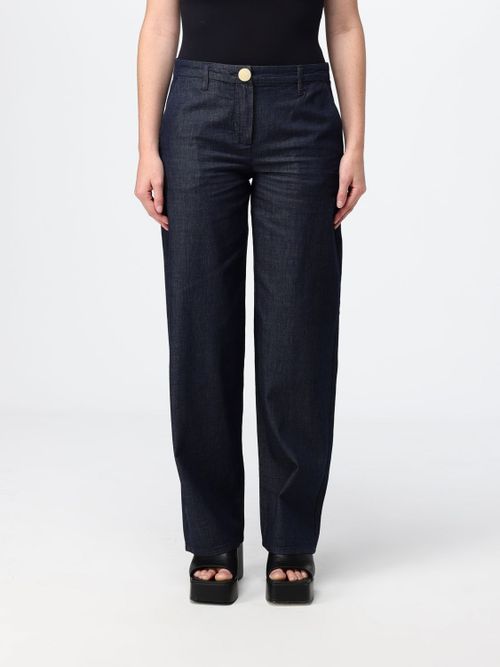 Pants Woman color Denim