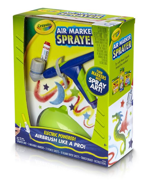 Airbrush Kid Professional Crafts Kit - Multi Colored