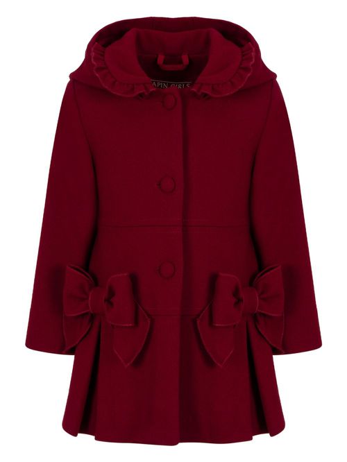 Wool Coat - Red