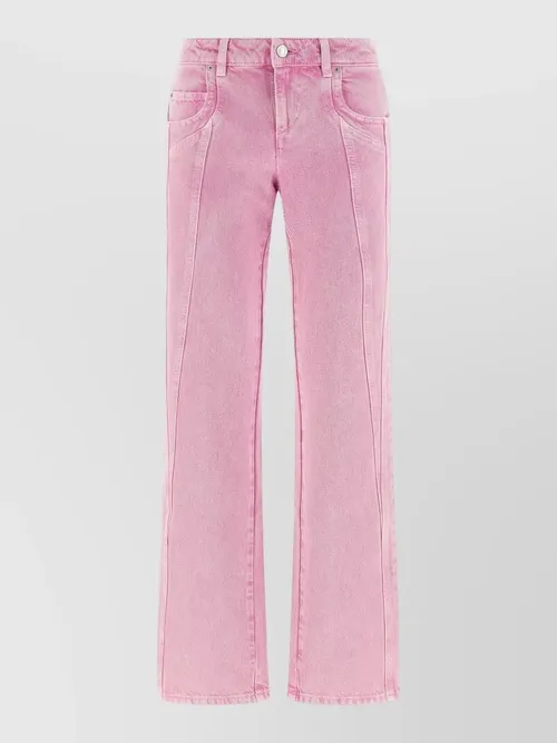 Isabel Marant Etoile - denim straight-leg jean