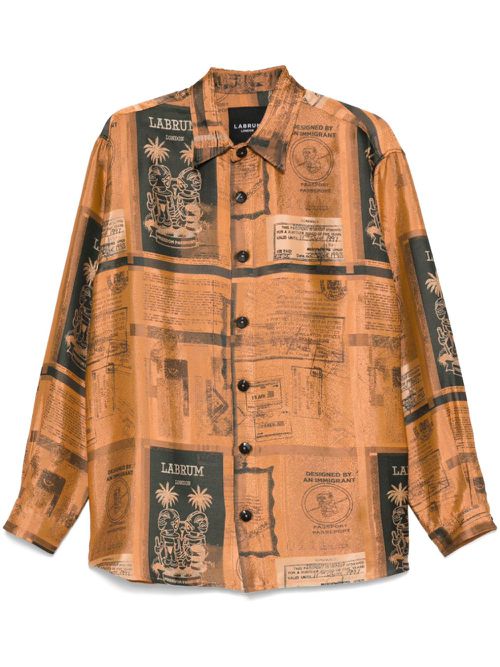 Passport Shirt - Men's - Polyester/Viscose
