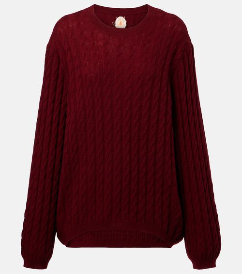 Wool and cashmere sweater