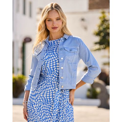 SOSANDAR SOFT BLUE DENIM JACKET