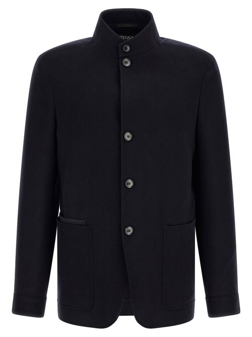 Oasi Cashmere Jacket — Black
