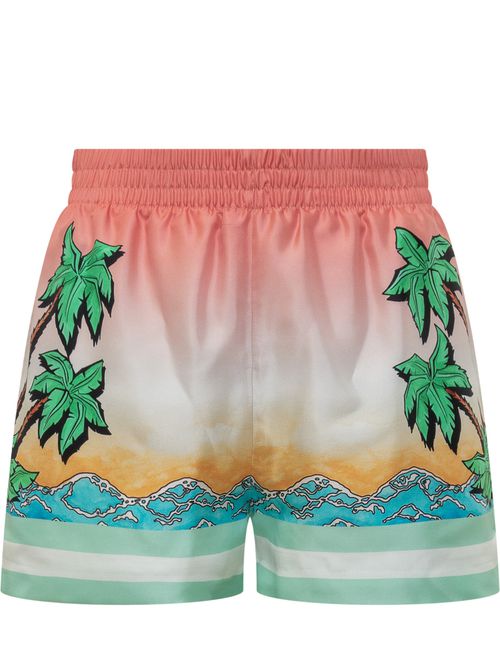 Silk Mini Shorts