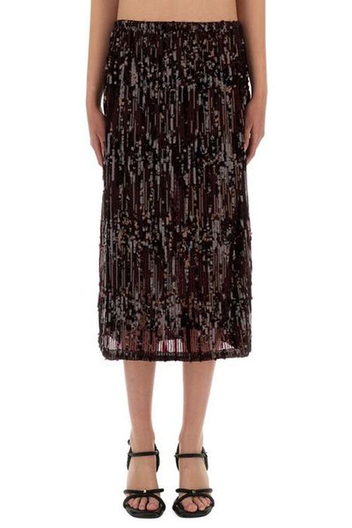 Baum Und Pferdgarten Sequin Midi Skirt