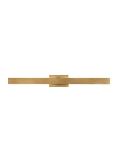Natural Brass LED Picture Light from the Bau Collection