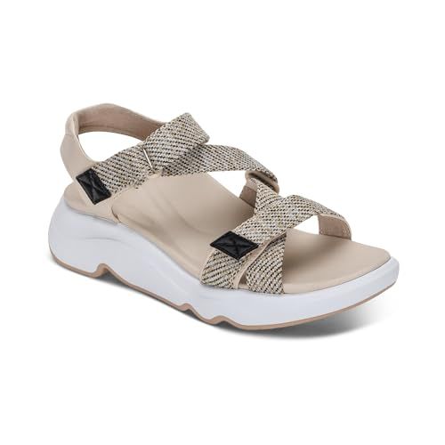 Aetrex Marz Adjustable Orthopedic Sports Sandals for Women