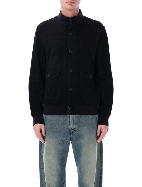 Suede Biker Jacket