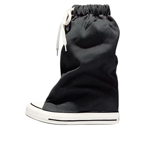(WMNS) x Vaquera Chuck Taylor All Star XHi Slouch Wedge 'Black'