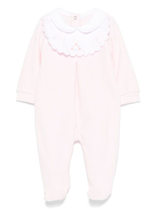 Scallop-panel pyjamas - Pink