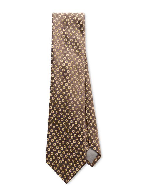 8cm Embroidered Silk Tie