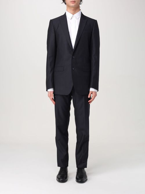 Suit Men color Blue