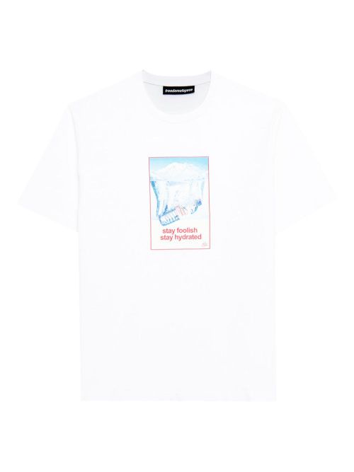 FREEDOM OF SPACE cotton T-shirt - White