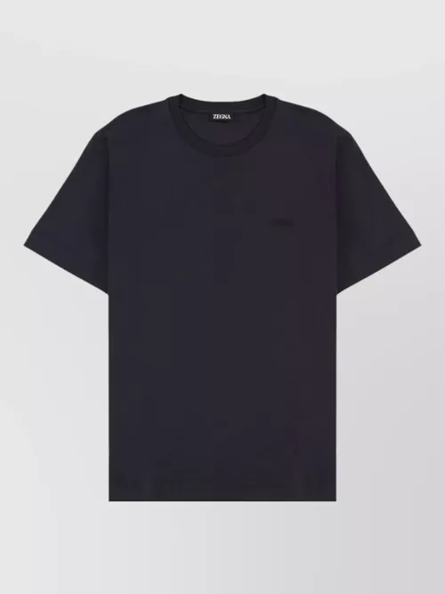 Zegna - logo crew neck short sleeve t shirt