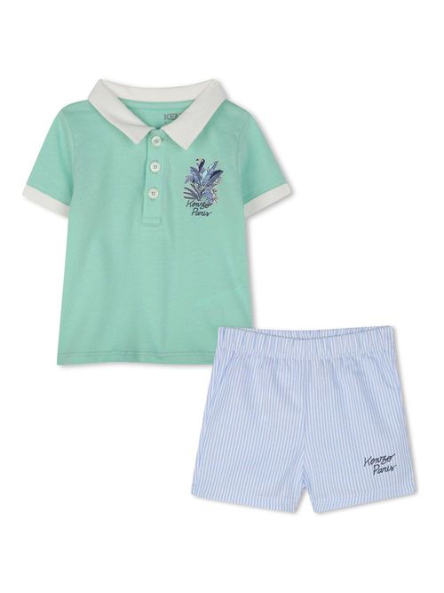 Cotton shorts (set of two) - Green