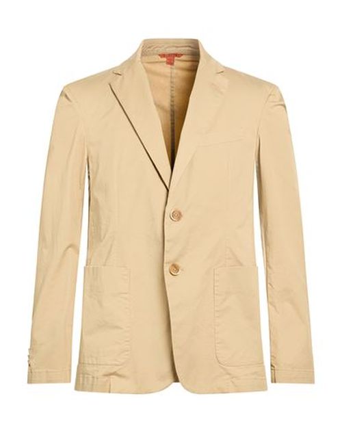 Man Blazer Sand Size 42 Cotton, Elastane