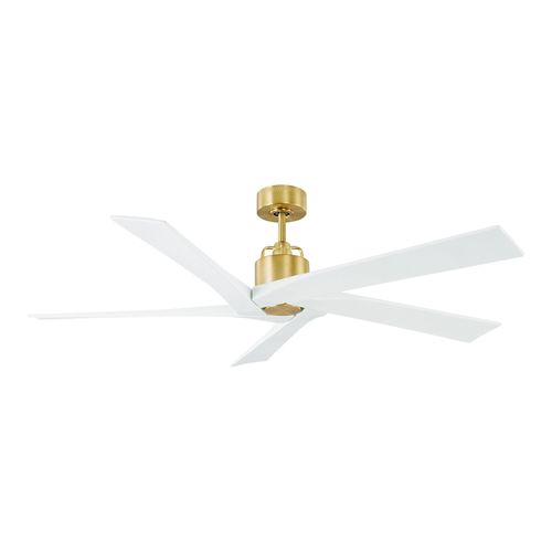 Aspen 56" Indoor Ceiling Fan in Burnished Bra