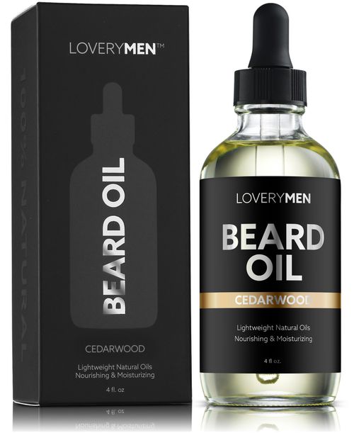 Men Cedarwood Beard Oil, 4 oz.