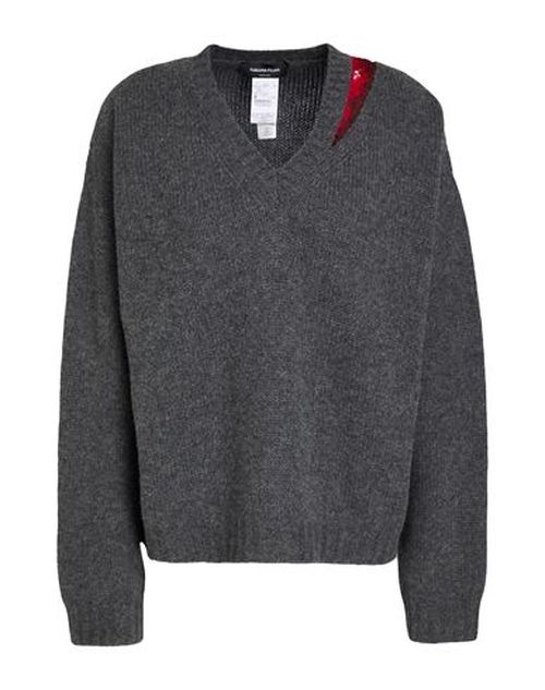 Woman Sweater Charcoal Size 10 Cashmere