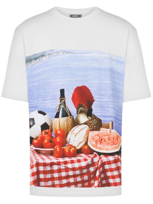 Photograph-print T-shirt - White