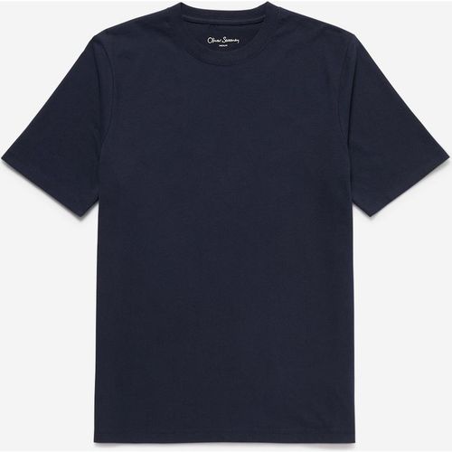 Oliver Sweeney Mens Cromer Navy Cotton - Large