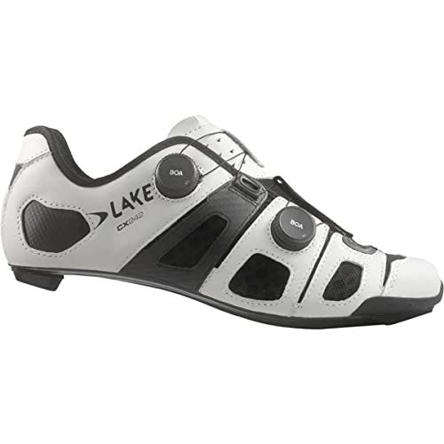 Lake Cx242 Cycling Shoe - Men's White/Black